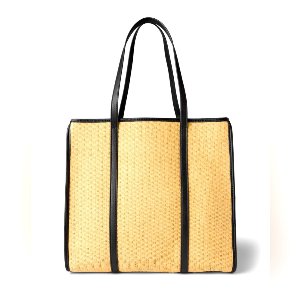 GAP Tan and Black Tote Bag